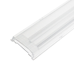 Zubeh�r f�r 3-Phasen Linearleuchte prismatisch, 120cm - Einschubcover, 25� Linse asymmetrisch