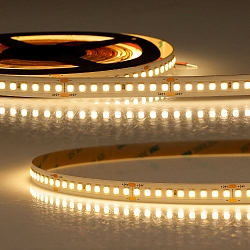 LED Strip HEQ827 Flexband 185 lm/W, IP20, 180 LED/m, 24V DC, 9W/m 2700K, dimmbar, 500cm / 1cm