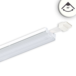 LED Linearsystem FASTFIX R PRO Modul, 147,2cm, 90�, 30-75W, 13500lm, IP40, wei�, 4000K