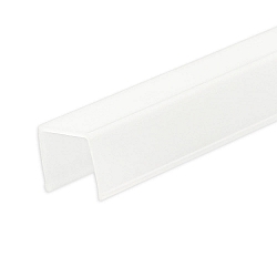 cover TRACK48 FLAT SURFACE - 75��% TRANSMISSION flat, white matt