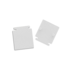 Endkappe f�r TRACK48 FLAT (H25) Schiene, innenliegend, 2 St�ck, wei�