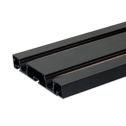 LED Gardinenprofil CURTAIN 10 DOUBLE, 2-l�ngig, 200cm, schwarz