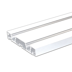 LED Gardinenprofil CURTAIN 10 DOUBLE, 2-l�ngig, 200cm, wei�