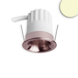 LED Einbaustrahler BACK32, rund, 36�, 5W, 3000K, 350lm, IP20, dimmbar, rosegold