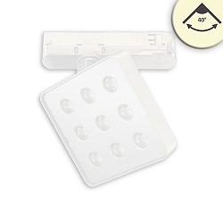 3-phase spot MATRIX swivelling, rotatable IP20, white 