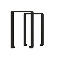 Montageb�gel Z64 f�r Leuchtenprofil HALON zur Deckenanbau-Montage, 2 St�ck, schwarz