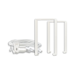 Montageb�gel Z65 f�r Leuchtenprofil HALON mit Seilabh�ngung, 2 St�ck, wei�