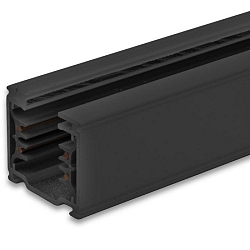 3-phase CLASSIC - power track, surface mount, 200cm, black