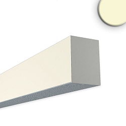 LED Aufbauleuchte PROLAMP30H, IP42, 300cm, 49W 3000K 7850lm 110�, dimmbar, wei� / opal+