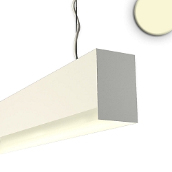 LED Pendelleuchte PROLAMP30H, IP42, 60cm, 10W 3000K 1410lm 270�, U-Cover, dimmbar, wei�