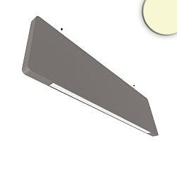 acoustic surface luminaire BAFFEL LAMP30H 34W - 150CM - OPAL+ down, surface-mounted version, DALI controllable, black