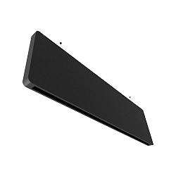 Akustik-Pendel-BAFFEL TRACK48ID, unten mit NV-Schiene TRACK48 (unbest�ckt), 150cm, inkl. LED 15W 3000K (indirekt)