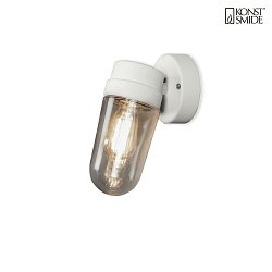 outdoor wall luminaire VEGA without shade E27 IP54, white dimmable