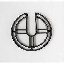 Distanzhalter zur Aufputz-Wandmontage von Konstsmide Outdoor Leuchten, � 10.65cm / T 1.5cm, Kunststoff, Schwarz