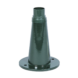 JUNIOR, Sockel f�r Konstsmide Leuchtenk�pfe, H�he 24.5cm, Gr�n, Aluminium