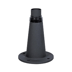 JUNIOR, Sockel f�r Konstsmide Leuchtenk�pfe, H�he 24.5cm, Schwarz, Aluminium