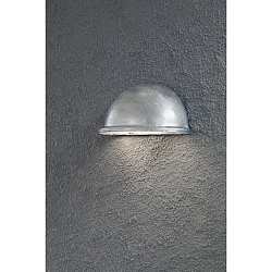 Wandleuchte TORINO, Breite 20cm, E14 max. 25W, feuerverzinkter Stahl / Acrylglas