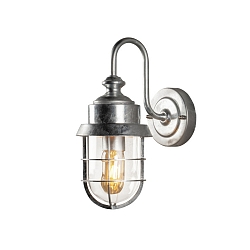 outdoor wall luminaire CERIGNOLA  E27 IP44, galvanised dimmable