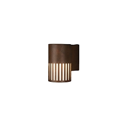Outdoor Wandleuchte PISTOIA, E27, IP54, dimmbar, rost