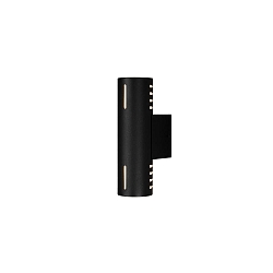 outdoor wall luminaire CUNEO UP/DOWN E27 IP54, black dimmable