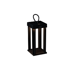 Outdoor LED accu table lamp CANNES, IP54, 2.2W 2700/3000K 180lm, dimmable, black