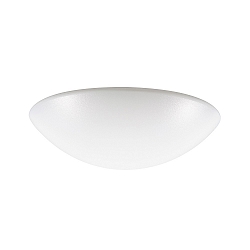 LED Wall / Ceiling luminaire, spherical, 30,5-52W, 3000K, 7000lm, IP40, silk gloss, white