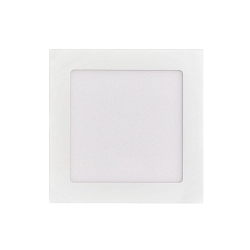 LED Einbau-Panel FLAT 130 Q SCCT, IP20, eckig, 17 x 17cm, 350mA (exkl. BG), 11W 3000/4000/5700K 1200lm 120°, weiß