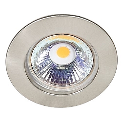 Einbaustrahler DOWNLIGHT C 3860, Ø 5.5cm, starr Nickel gebürstet