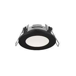 LED Einbaustrahler LEONIS, 3er Set, 360�, 4,5W, 4000K, 400lm, IP65, schwarz