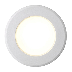 Nordlux LED Recessed luminaire BIRLA, 6W, 3000K, dimmable, white