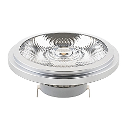 LED Reflektorlampe LUXAR AR111, 12V, Ø 11.1cm / L 5.5cm, G53, 7.4W 2700K 450lm 24°, CRI>90, dimmbar