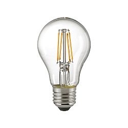 LED Filamentlampe NORMAL A60, 230V, Ø 6cm / L 10.4cm, E27, 7W 2700K 806lm 300°, dimmbar, klar