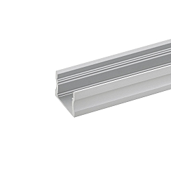 LED Aufbauprofil KS-SIG-PROF1, für LED Strips bis 1.23cm Breite, Länge 100cm / 1.72 x 1.53cm, Aluminium