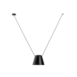 Pendelleuchte ATTIC CONIC SHAPE V E27 15W schwarz