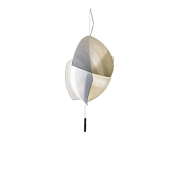 Pendelleuchte VOILES SMALL RECESSED LED 32,5W 2700K CHROM 2619lm