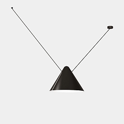 Pendelleuchte SUPER ATTIC CONIC SHAPE V 1250mm E27 15W schwarz