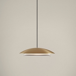 Pendelleuchte NOWAY SMALL LED 16,5W 2700K MATTGold 618lm