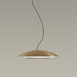Pendelleuchte NOWAY BIG LED 21,7W 2700K MATTGold 813lm