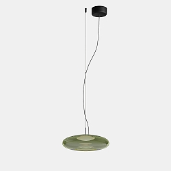 pendant luminaire PLAT SURFACE (LIGHT FOR LIFE) with shade, CCT Switch, adjustable, with diffuser IP20