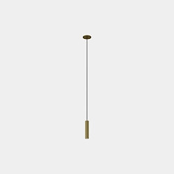Pendelleuchte PROLIX RECESSED LED 5,9W 2700K MATTGold 217lm