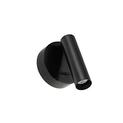 Wandspot STYLUS SWITCH LED 3,4W 3000K schwarz 276lm