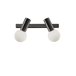 BAD Wandleuchte MIST DOUBLE 2xE14, IP44, schwarz