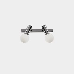 BAD Wandleuchte MIST DOUBLE 2xE14, IP44, chrom