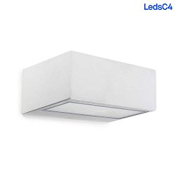 wall and ceiling luminaire NEMESIS R7S - 7x17CM up / down, small R7S IP44, white dimmable