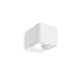 wall and ceiling luminaire WILSON SQUARE up / down, adjustable, on/off IP65, white 