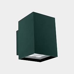 outdoor wall luminaire AFRODITA POWER LED up / down, switchable, set back IP55, dark green 