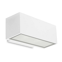 outdoor wall luminaire AFRODITA LED SINGLE EMISSION - 22CM down, 1 flame IP65, white 