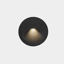 Wandeinbauleuchte IP66 BAT ROUND OVAL LED 2,2W 4000K ANTHRAZIT 25lm