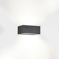 outdoor wall luminaire NEMESIS LED - 9x22CM up / down, large, switchable IP65