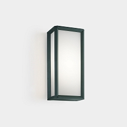 LED Au�enwandleuchte SKAT, IP65 IK10, 30cm, 23.9W 2700/3200/4000K (CCT Switch) 1266lm 119�, schaltbar, birkengr�n